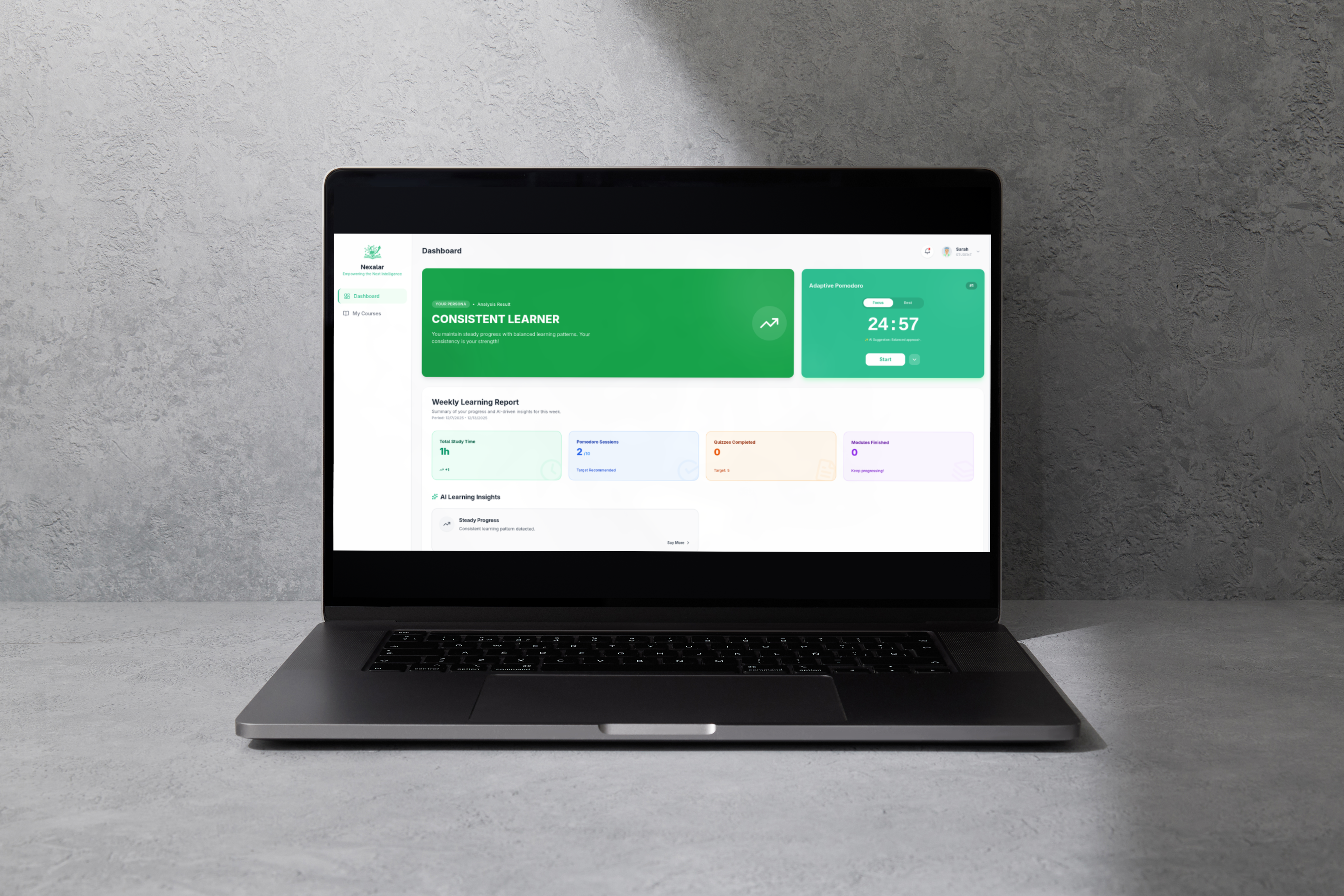 Nexalar Dashboard